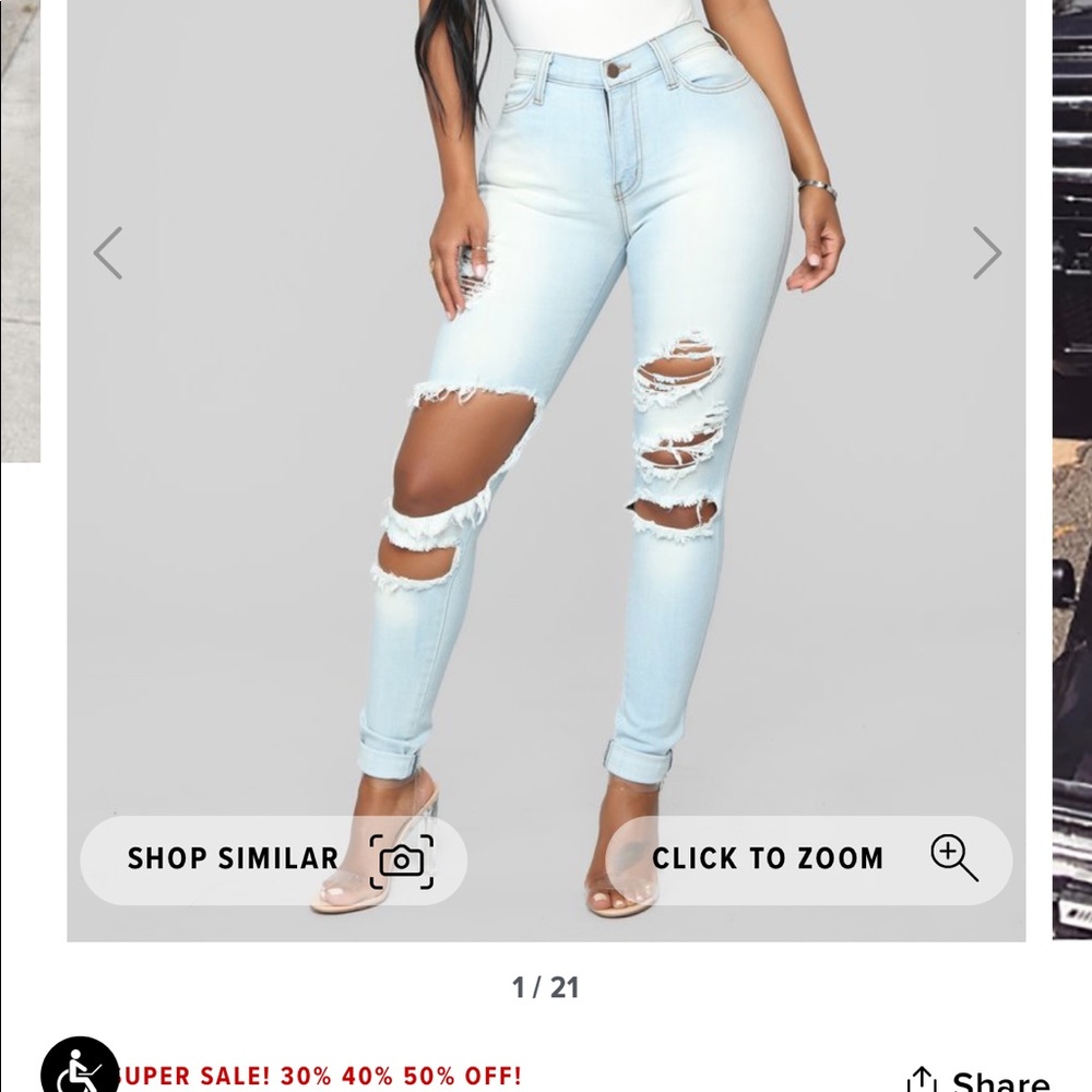 Fashion nova Jeans